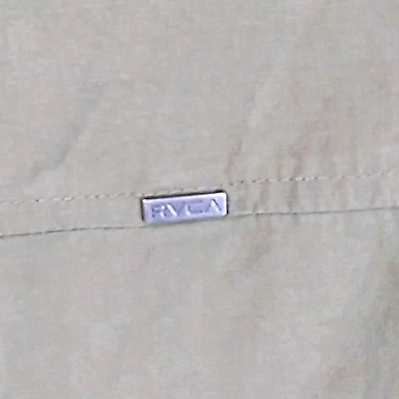 NWOT Mountain Jacket by RVCA.Linen Blend,Oversized Design Military Style - Picture 9 of 16